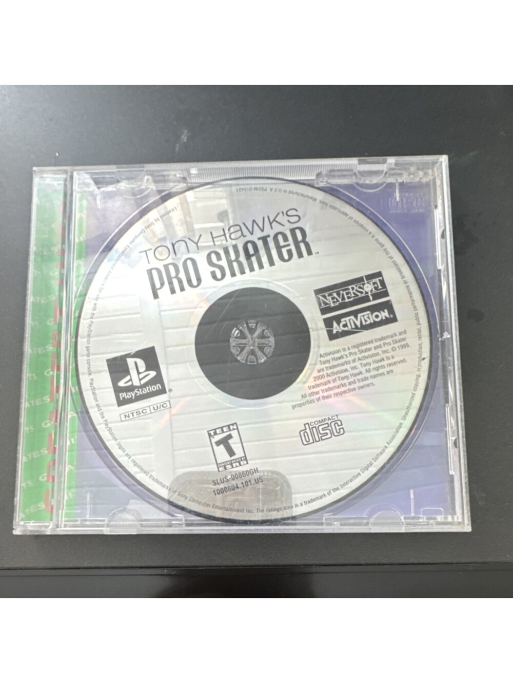 Tony Hawk's Pro Skater Activision Sony PlayStation